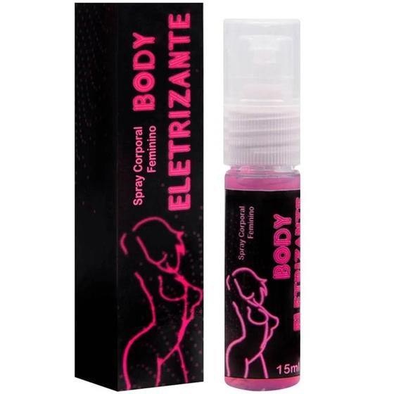 Imagem de Gel Funcional Spray Body Eletrizante Feminino 15ml Esquenta e Vibra