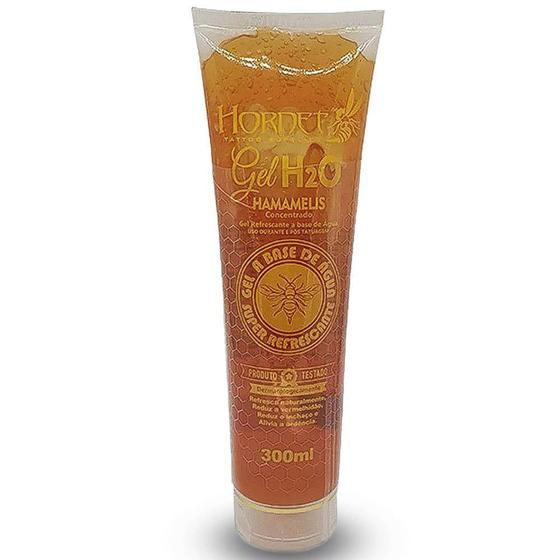 Imagem de Gel H2O Vaselina Para Tatuagem Hornet Hamamelis 300ml