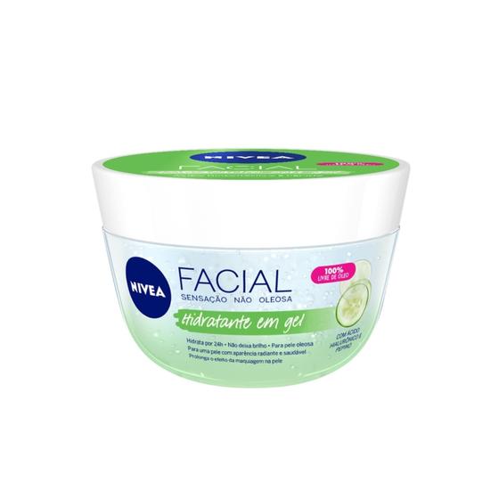 Imagem de Gel Hidratante Facial Nivea Fresh Acido Hialuronico e Pepino 100ml