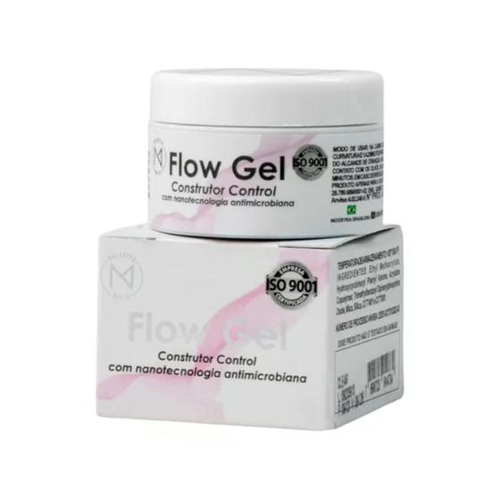 Imagem de Gel LED/UV Majestic Flow Control Branco Puríssimo 14g