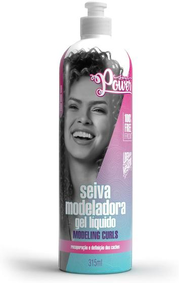 Imagem de Gel Liquido Soul Power Modeling Curls Seiva Modeladora 315ml