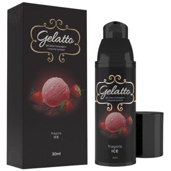 Imagem de Gel Lubrificante Beijavel Gelatto Morango ou Doce Leite 30ml