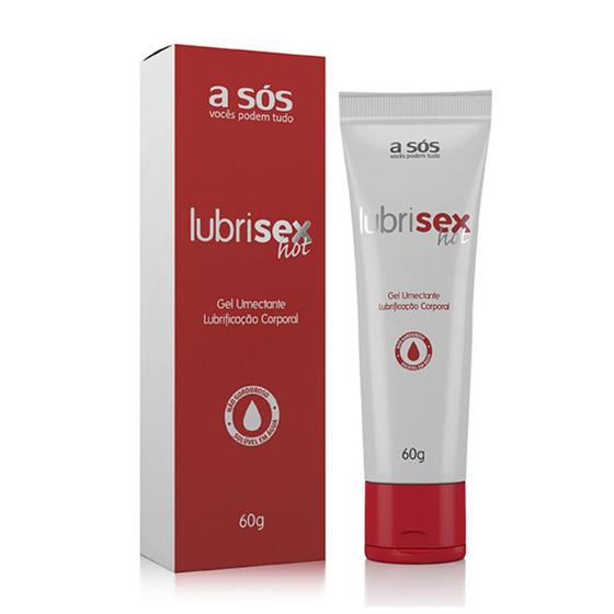 Imagem de Gel Lubrificante com Aquecimento Lubrisex Hot 60g