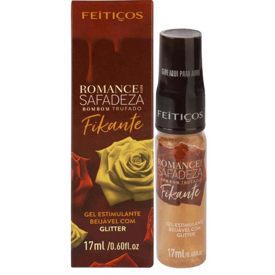 Imagem de Gel Lubrificante Esquenta Comestivel Sabores Romance 17ml