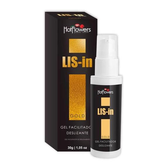 Imagem de Gel Lubrificante Íntimo Deslizante Lis In Dessensibilizante Anal Hotflowers 30g