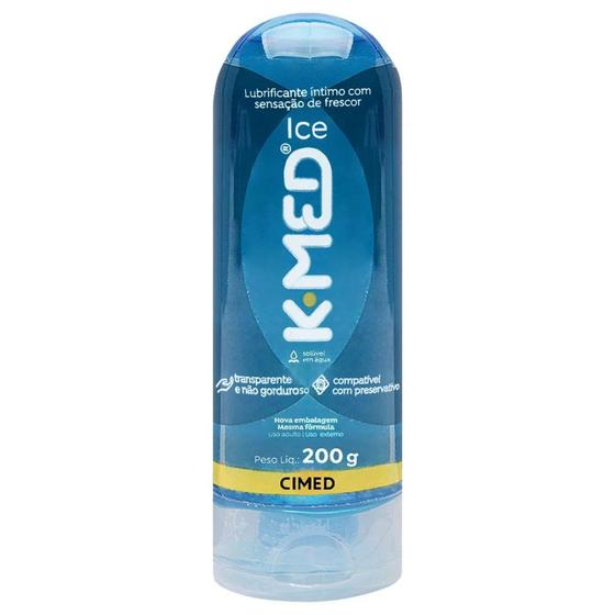 Imagem de Gel Lubrificante Íntimo K-med Ice Sensação De Frescor 200g