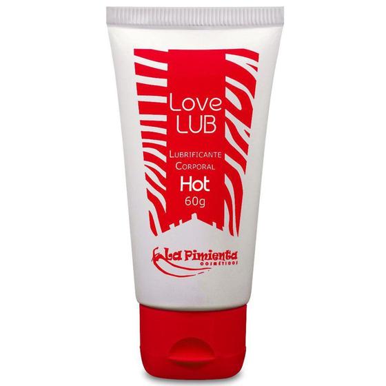 Imagem de Gel Lubrificante Love Lub Hot Ice Base D'água Original 60g - Vestin Sexy