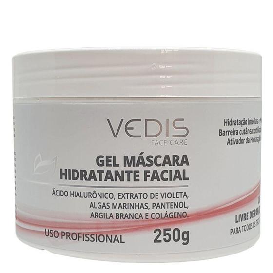 Imagem de Gel Máscara Hidratante Facial Vedis 250g