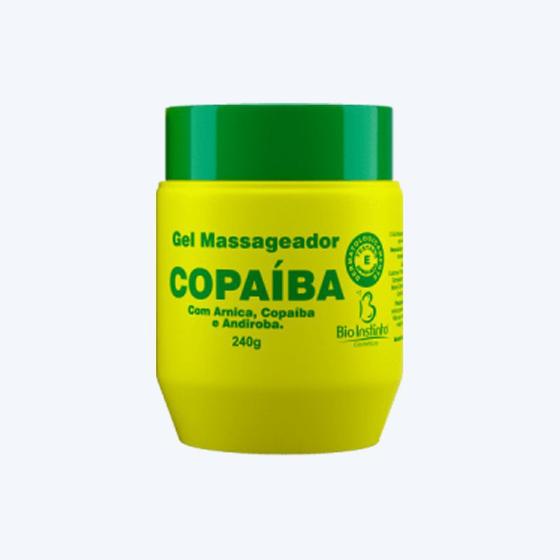 Imagem de Gel Massageador Copaíba (COM ARNICA, COPAIBA, E ANDIROBA) 240g Bio instinto