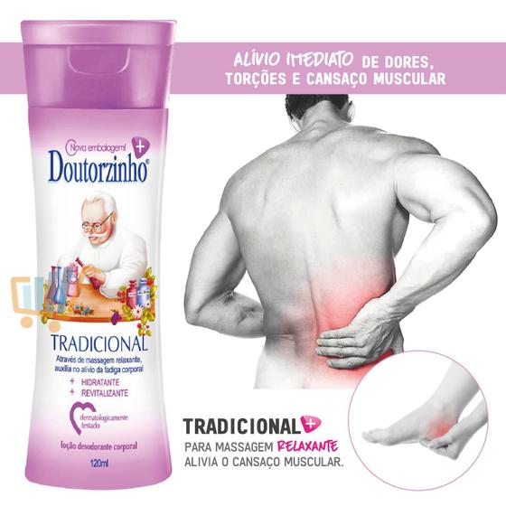 Imagem de Gel Massageador Doutorzinho Creme Alivio Imediato Original Tradicional