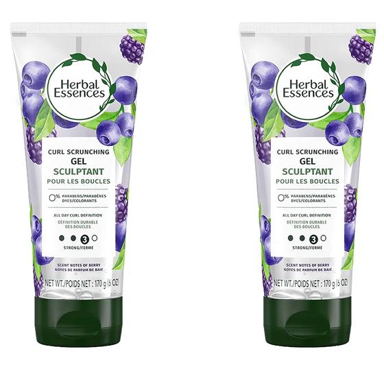 Imagem de Gel Modelador de Cabelo Herbal Essences Totally Twisted - 2 Unidades de 180ml