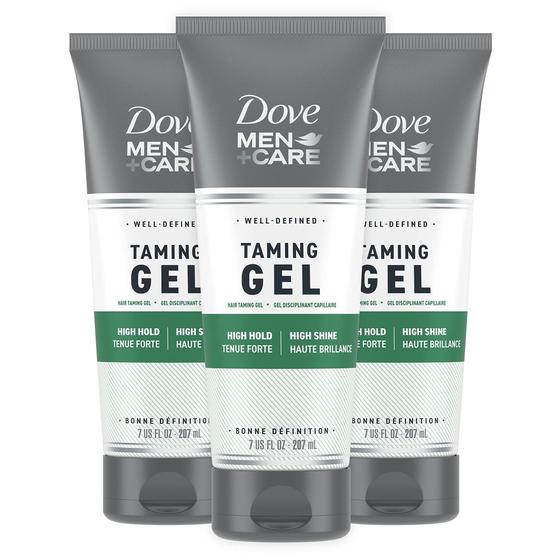 Imagem de Gel Modelador Dove Men + Care Strong Hold - 200ml (Pacote com 3)