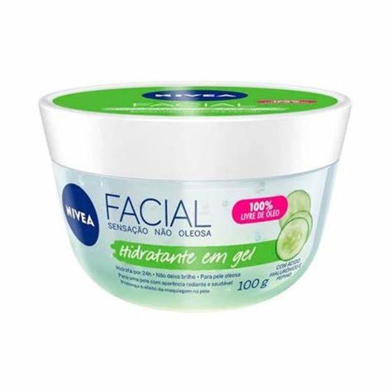 Imagem de Gel Nivea Hidratante Rosto Pepino 100g