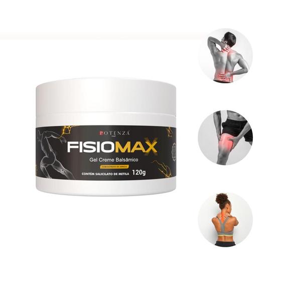 Imagem de Gel Para Dor Muscular Fisiomax Ação anti-inflamatória 120g