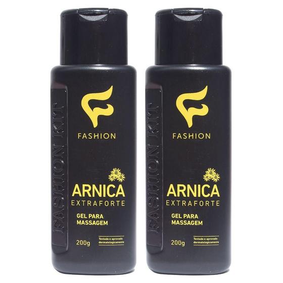 Imagem de Gel Para Massagem Arnica Extra Forte 200g Fashion