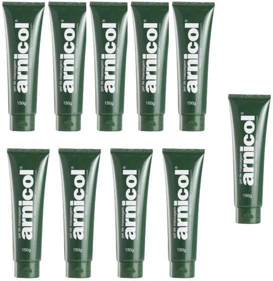 Imagem de GEL PARA MASSAGEM ARNICOL TRADICIONAL 150gr DEMAZON KIT 10 UNID.