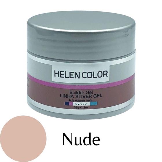 Imagem de Gel para Unhas de Gel Helen Color Linha Silver  Nude 35g