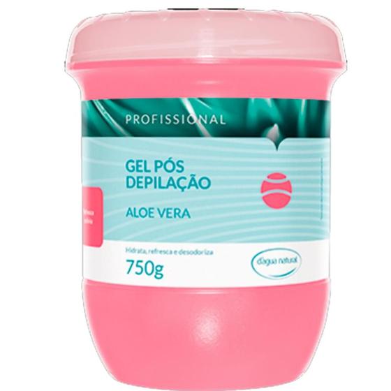 Imagem de Gel Pós Depilação Aloe Vera - D'agua Natural 750g