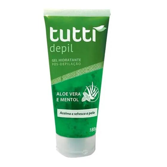 Imagem de Gel Pós Depilação Tutti Depil Aloe Vera e Menthol 180g