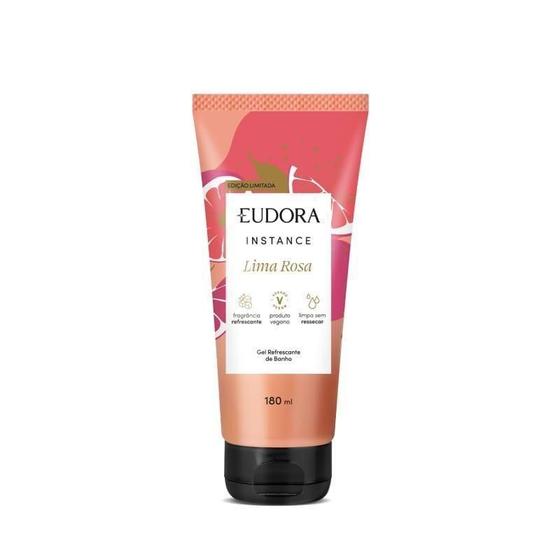 Imagem de Gel Refrescante De Banho Instance Lima Rosa 180Ml - Eudora
