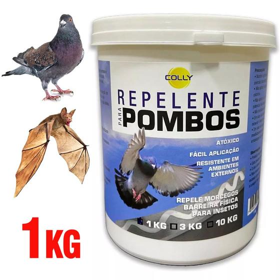 Imagem de Gel Repelente Para Pombos Morcegos Insetos 1kg