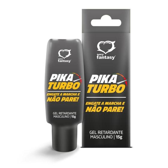 Imagem de Gel Retardante Masculino Pika Turbo 15g Sexy Fantasy