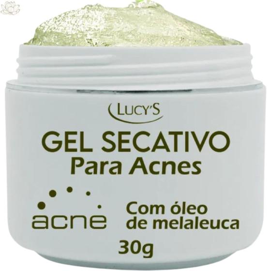 Imagem de Gel Secativo de Espinhais Acne com Óleo de Melaleuca Lucy's - 30g