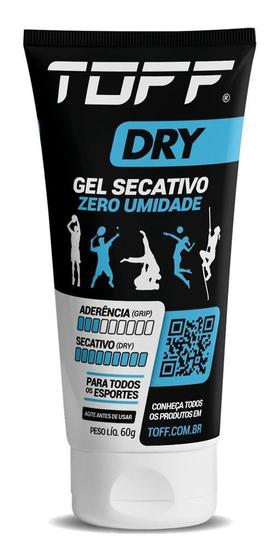 Imagem de Gel Secativo Para Mãos - Toff Dry 60g - Todos Os Esportes