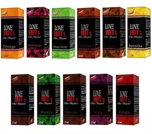 Imagem de Gel Sexo Oral Comestível Esquenta Chillies Love Hote Sabores 35ml