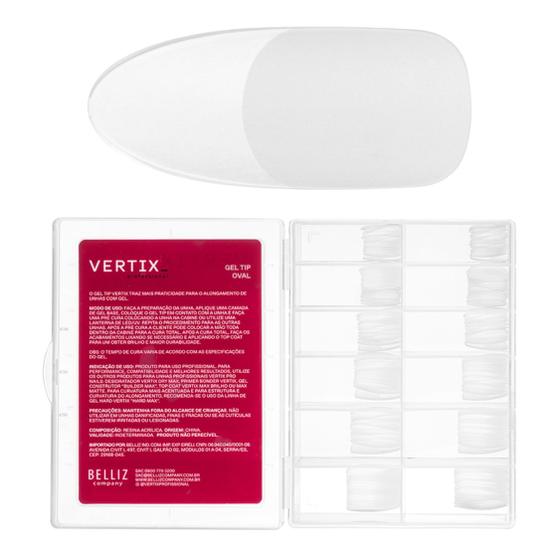 Imagem de Gel tip oval 240 un pro nails vertix 2914