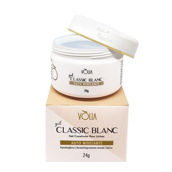 Imagem de Gel Volia Classic Blanc 24G Auto Nivelante Led Uv