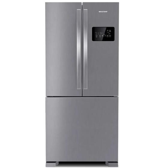 Imagem de Geladeira Brastemp BRO85AK Frost Free French Door A+++ 554 litros Inox 220V BRO85AKBNA