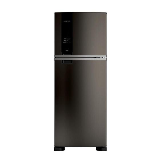 Imagem de Geladeira Brastemp Eclipse Collection Frost Free Duplex A+++ 461 litros cor Black Inox com tecnologia Turbo Control e Fresh Box - BRM56FE