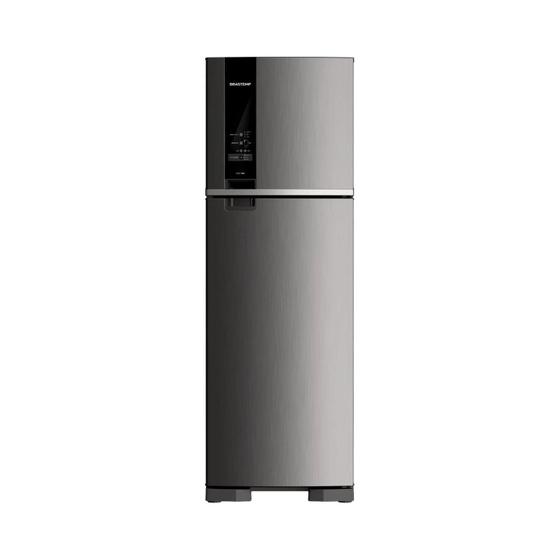 Geladeira Brastemp Frost Free Duplex 400 Litros Cor Inox com Freeze Control - BRM54JK Imagem de Geladeira Brastemp Frost Free Duplex 400 Litros Cor Inox com Freeze Control - BRM54JK