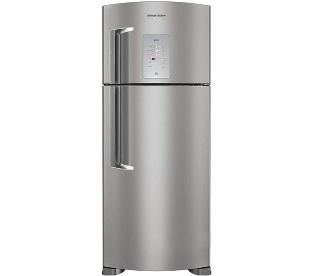 Imagem de Geladeira Brastemp Frost Free Duplex 403 litros cor Inox com Smart Bar