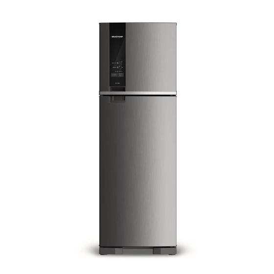 Imagem de Geladeira Brastemp Frost Free Duplex BRM45HK 375 Litros Inox 110V