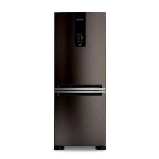 Imagem de Geladeira Brastemp Inverse Frost Free 447L com Smart Flow e Fresh Box Preta BRE57FE