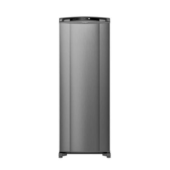 Imagem de Geladeira Consul Frost Free 342 Litros Cor Inox com Gavetão Hortifruti - CRB39AK