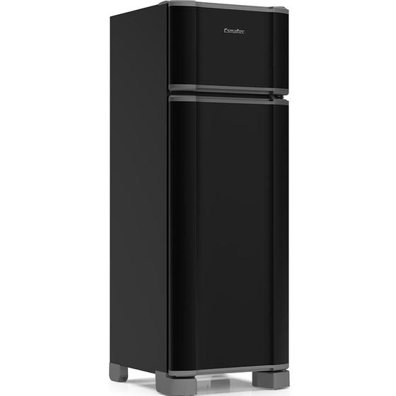 Geladeira Degelo Manual e Compressor Inverter Esmaltec A++ RCD34 PRO Cor Preta 276L Imagem de Geladeira Degelo Manual e Compressor Inverter Esmaltec A++ RCD34 PRO Cor Preta 276L