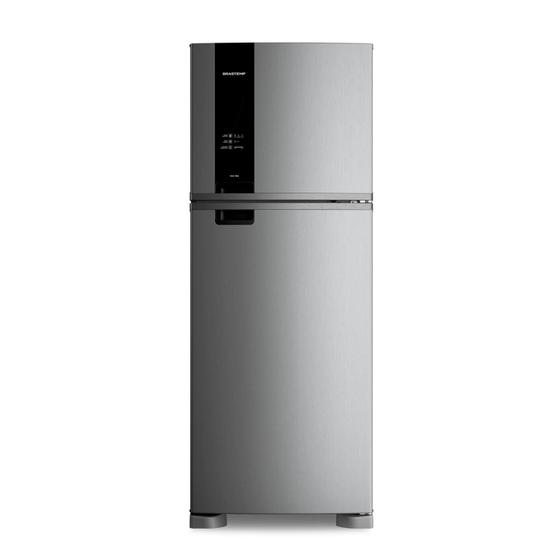 Geladeira Duplex Frost Free 461 Litros A+++ Cor Inox com Tecnologia Turbo Control e Fresh Box - BRM56FK - Brastemp Imagem de Geladeira Duplex Frost Free 461 Litros A+++ Cor Inox com Tecnologia Turbo Control e Fresh Box - BRM56FK