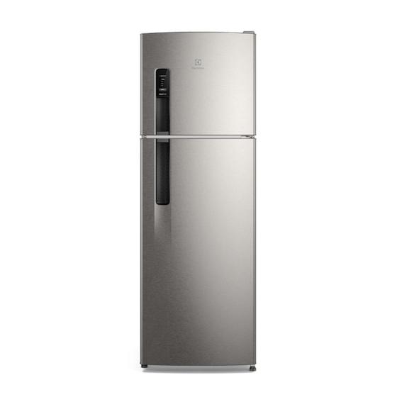 Geladeira Electrolux Frost Free 380l Autosense Inverter Duplex If41s Inox Look