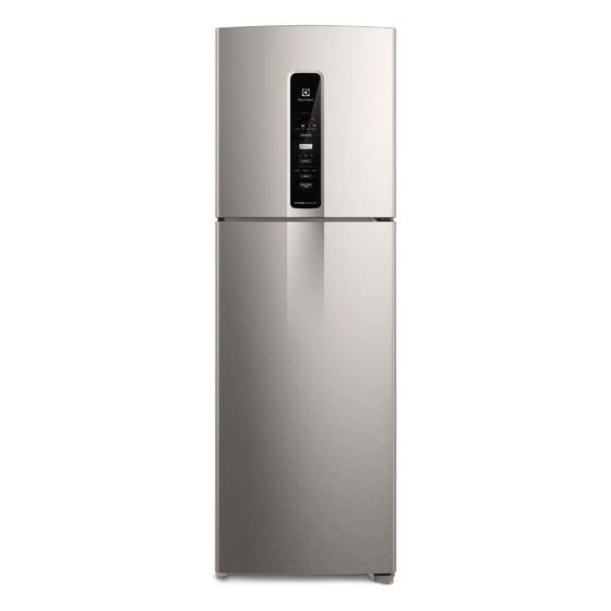 Imagem de Geladeira Electrolux Frost Free Inverter 410L Efficient AutoSense Duplex cor Inox Look (IF45S)