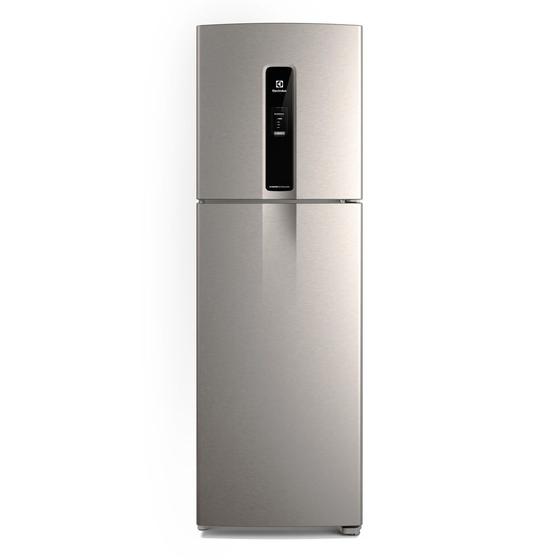 Imagem de Geladeira Electrolux Frost Free Inverter 410L Efficient com AutoSense Inox Look (IF46S)