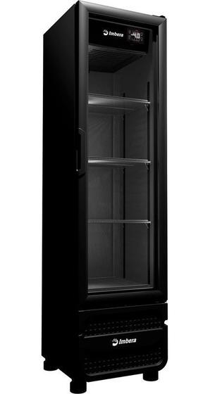 Geladeira Expositor Vertical 229 Litros Full Black Vr08 220v Imbera Menor preço em Geladeira Expositor Vertical 229 Litros Full Black Vr08 220v Imbera