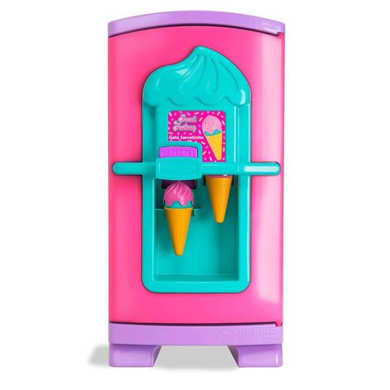 Imagem de Geladeira Gela Sorvetinho Cardoso Toys Rosa  3+ 2014