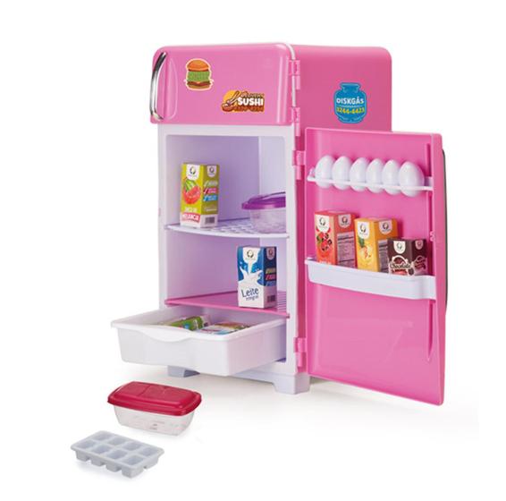 Imagem de Geladeira Infantil Minha Geladeirinha Rosa 4590 Monte Libano