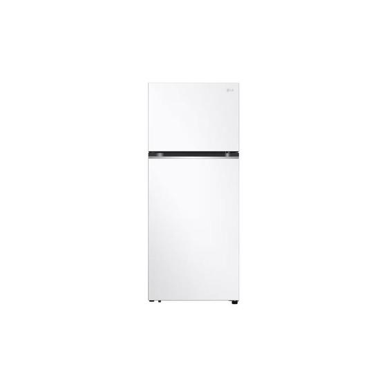 Imagem de Geladeira LG Frost Free Inverter 375L Duplex 2 Portas com Multi Air Flow Branco 220V - GN-B372PQW