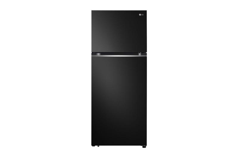 Imagem de Geladeira LG Frost Free Inverter 395L Duplex Cor Black Inox (GN-B392PXG) - 127v