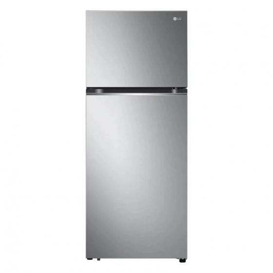 Geladeira LG Smart Frost Free Inverter 395L Inox GN-B392PLM2 Menor preço em Geladeira LG Smart Frost Free Inverter 395L Inox GN-B392PLM2