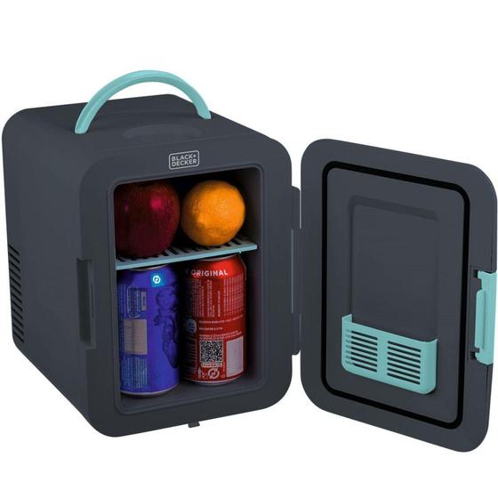 Geladeira Mini Refrigerador Portátil c/ Função Aquecer Bivolt e 12V ...